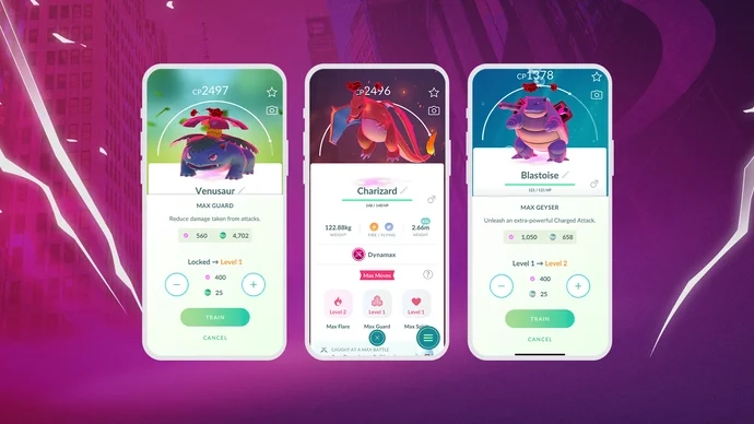 Unlocking & Levelling Three Types of Max Moves